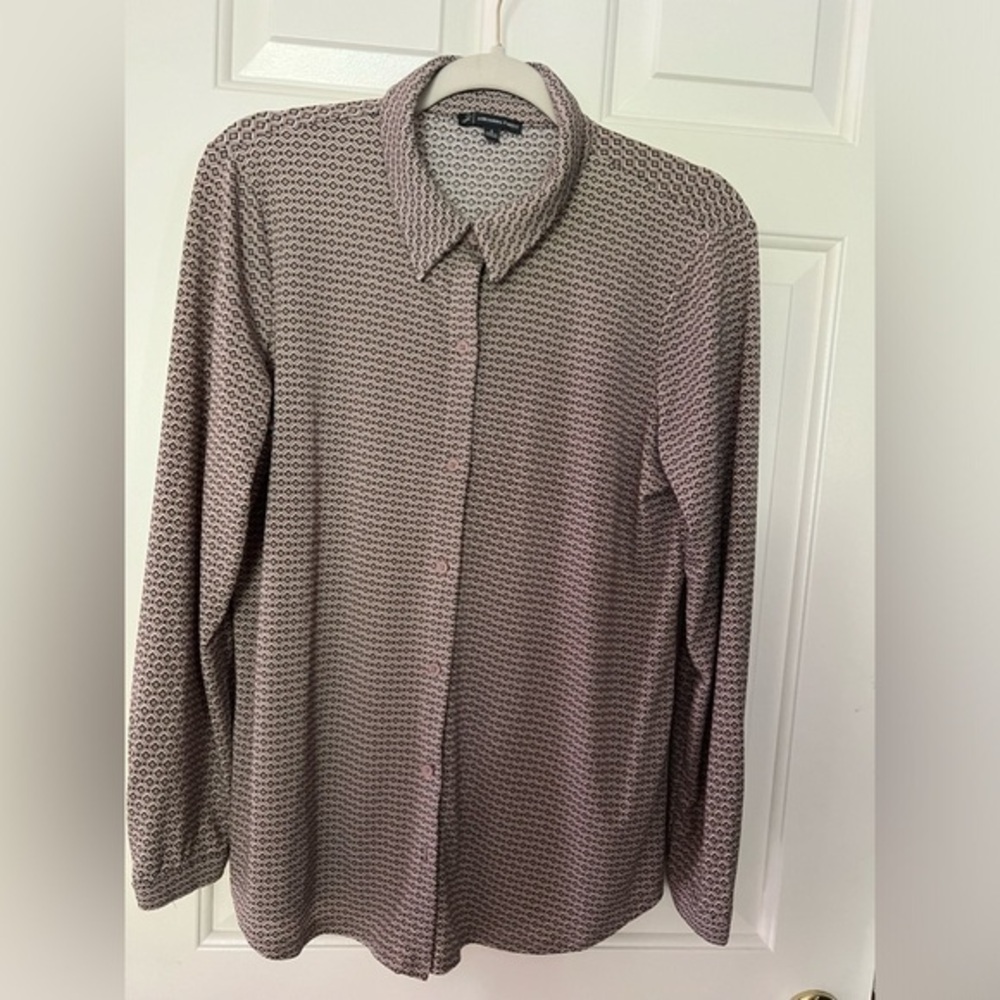 Adrianna Papell Women’s button down shirt, Small